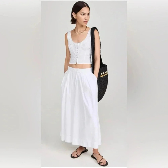 Free People Into You Eyelet Pant Set Size XS - Picture 4 of 8